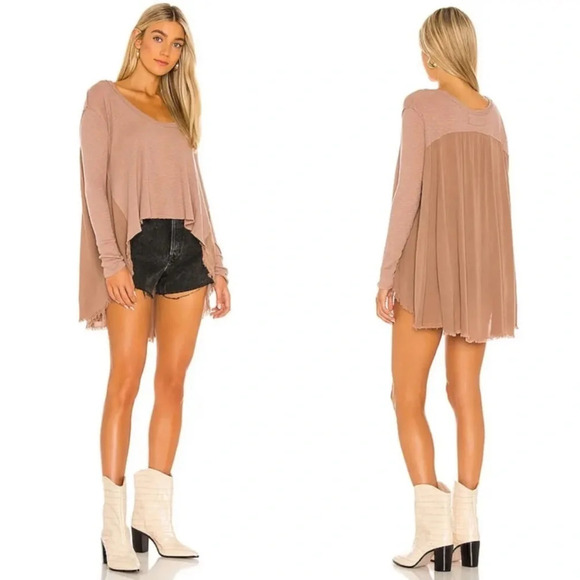 Free People We the Free TT Special Tee Grey - Picture 3 of 12